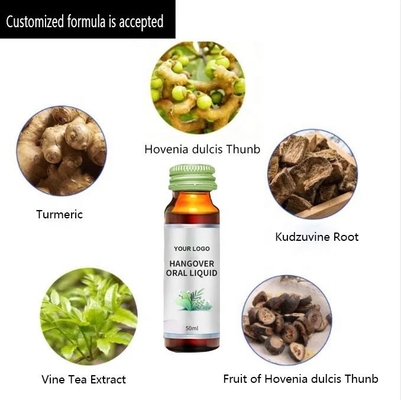 مكافحة الأعشاب الكحولية Hovenia Dulcis Radix Puerariae مستخلص نباتي مخلفات الشراب OEM ODM