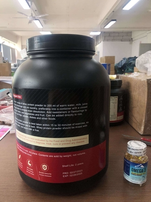 OEM 5lb Private Label Whey Protein Isolate Powder مسحوق Body Muscle Building Gold Standard 100٪ Protein Powder