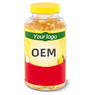 OEM HALAL Private Label كبسولات أوميغا 3 كبسولات هلامية بزيت السمك عالي الجودة