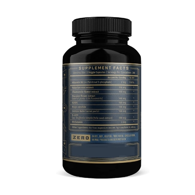 Aid Melatonin Natural Sleep Capsules OEM الميلاتونين جذر فاليريان