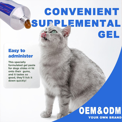 OEM &amp; ODM Dog Cat Vitamins Minerals Health Care Supplement 120g Pet Nutrition Plus Gel