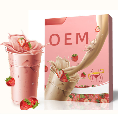 قهوة حليب شاي عصير OEM Slim Loss Weight Powder 10gx10bags