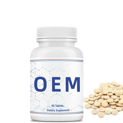 ODM OEM أقراص اليود 65 ملغ أقراص اليود البوتاسيوم دعم الغدة الدرقية حبوب اليود التكميلية