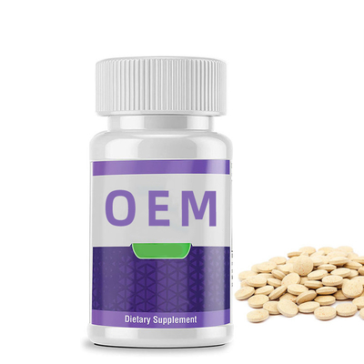 ODM OEM أقراص اليود 65 ملغ أقراص اليود البوتاسيوم دعم الغدة الدرقية حبوب اليود التكميلية