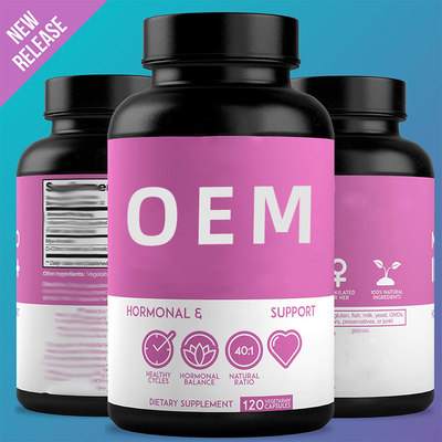 مكملات دعم هرمون المرأة المضادة للتعب مع مكمل D-Chiro Inositol Folate Vitamin D3