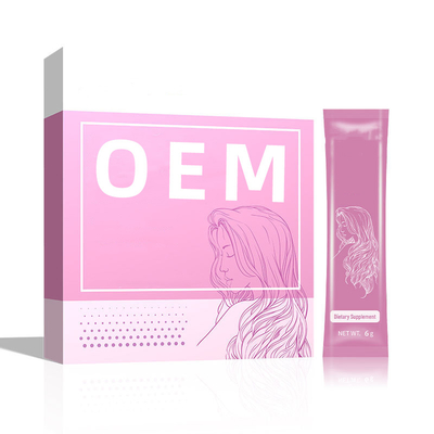 مكملات غذائية للنساء من ODM OEM مسحوق الكولاجين العضوي للتجميل لمشكلة المرأة